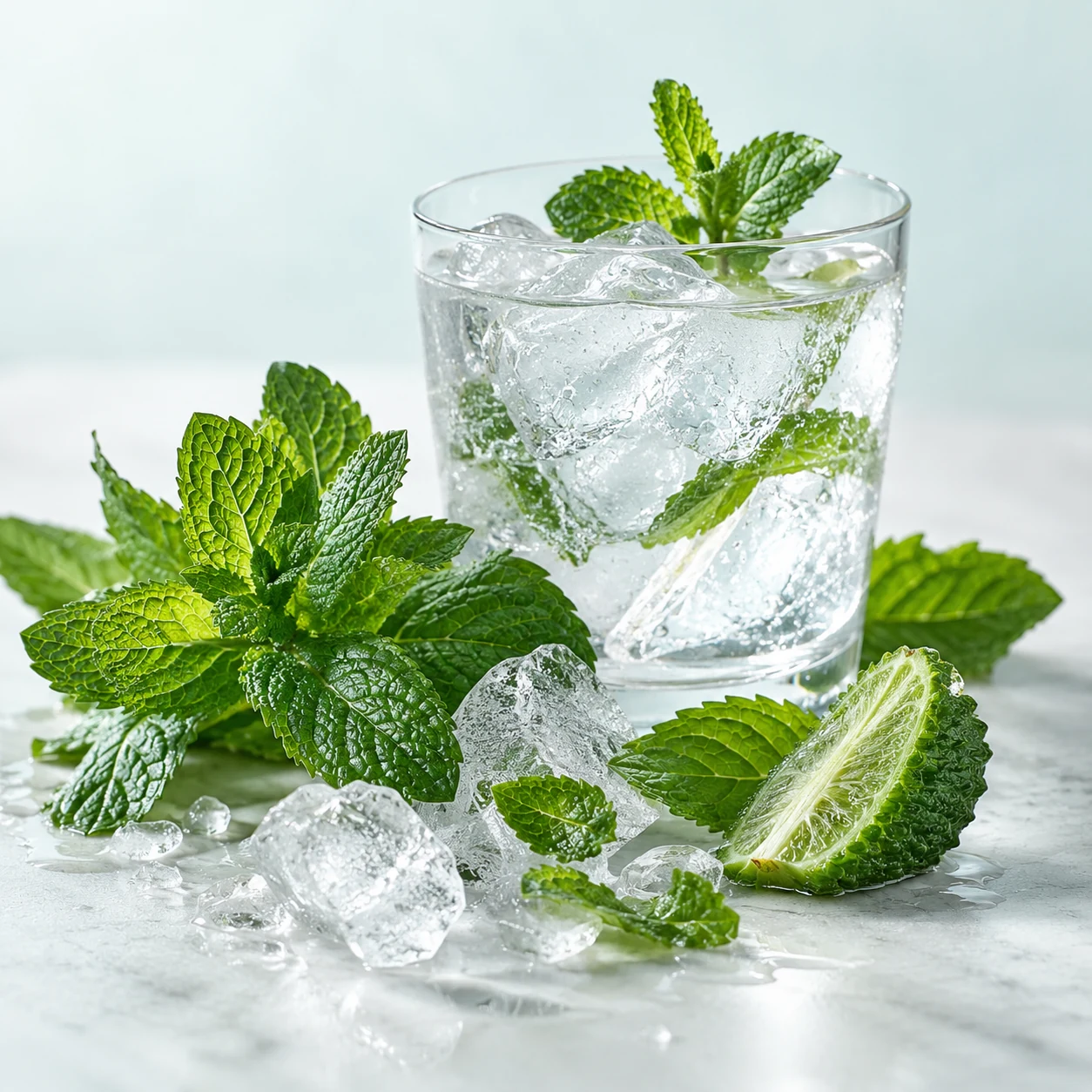Icy Mint caffeine pouch flavor-development reference