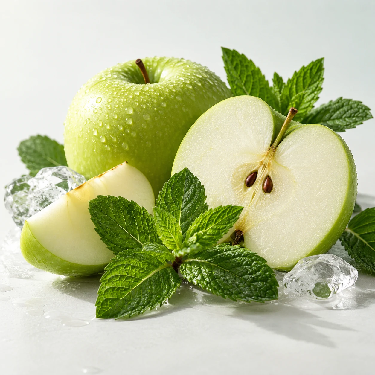 Apple Mint caffeine pouch flavor-development reference