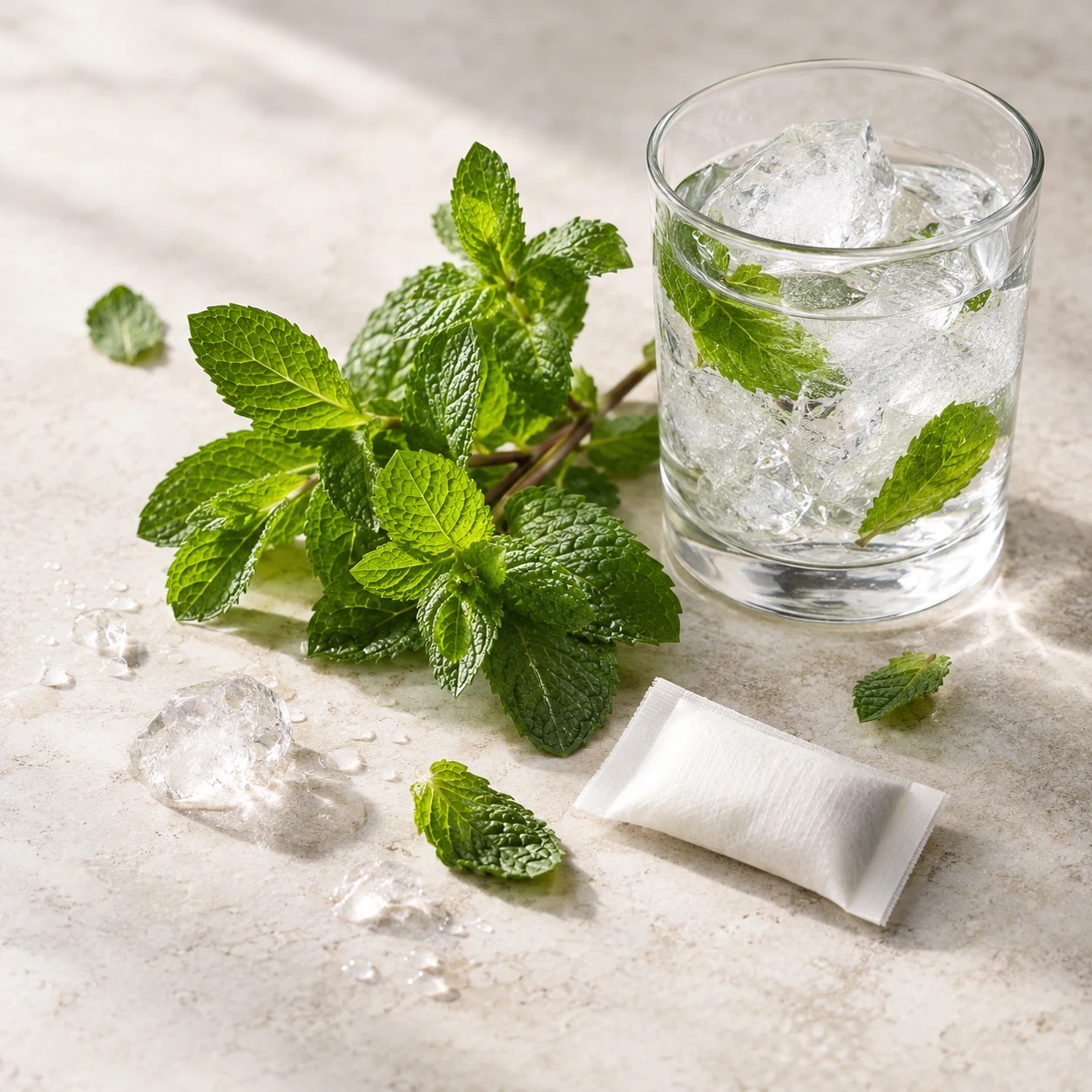 Fresh Mint caffeine pouch flavor-development reference