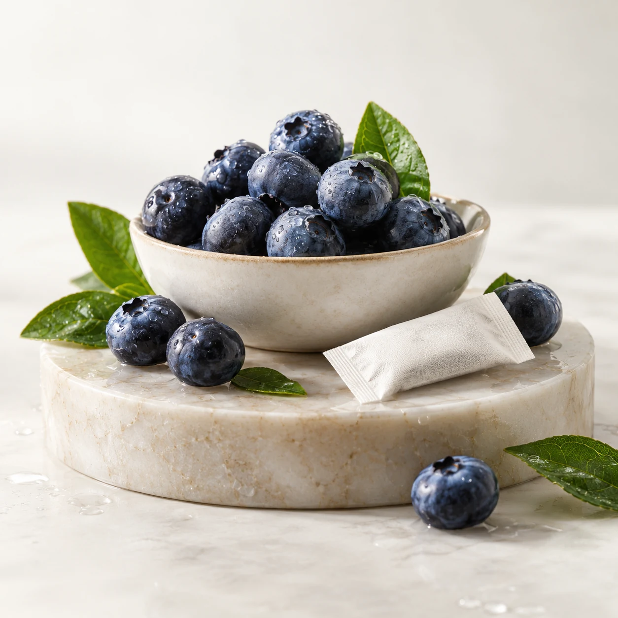 Blueberry caffeine pouch flavor-development reference