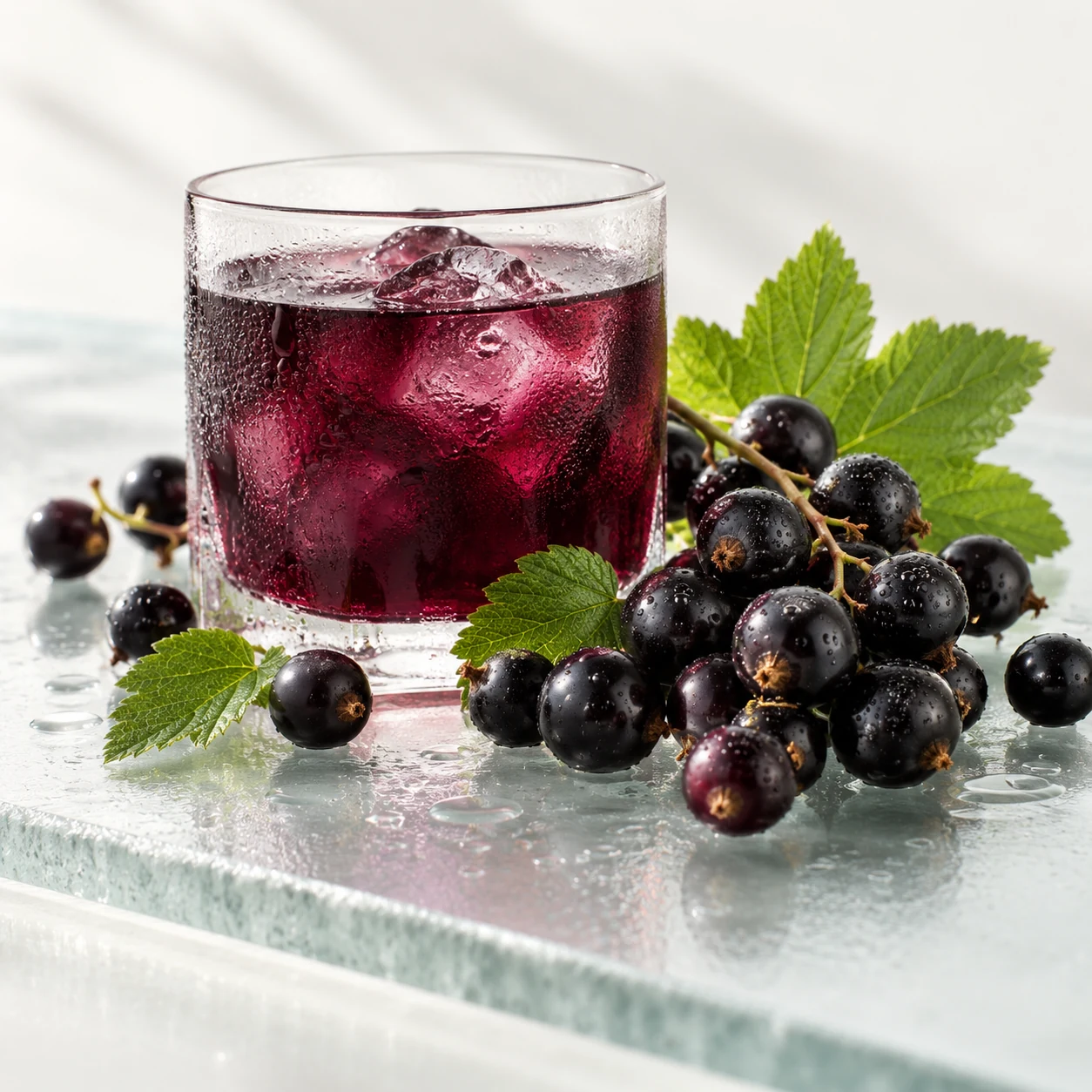 Blackcurrant caffeine pouch flavor-development reference