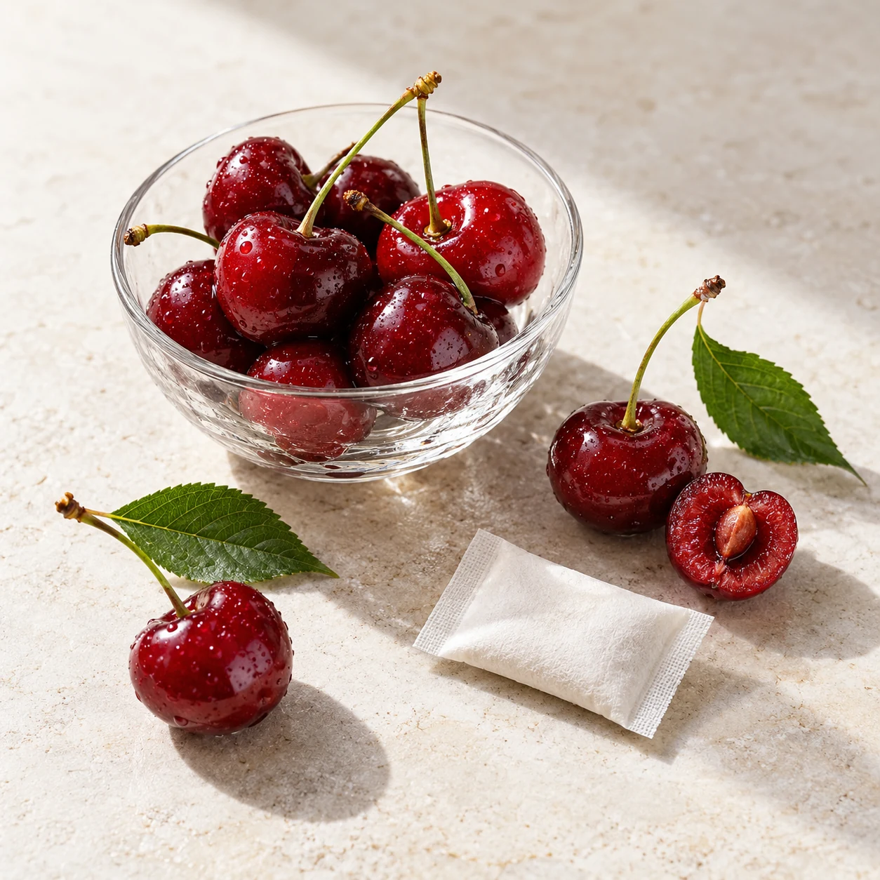 Cherry caffeine pouch flavor-development reference
