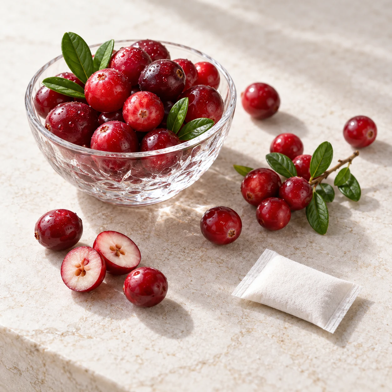 Cranberry caffeine pouch flavor-development reference