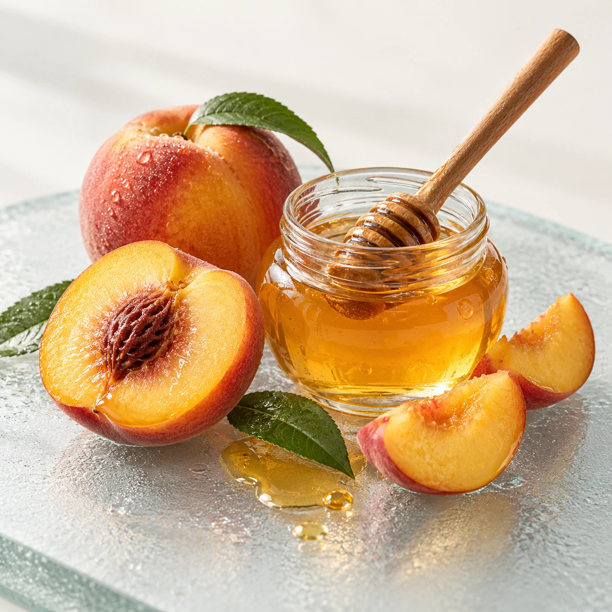Honey Peach caffeine pouch flavor-development reference