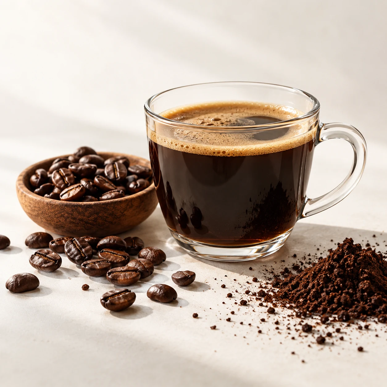 Black Coffee caffeine pouch flavor-development reference