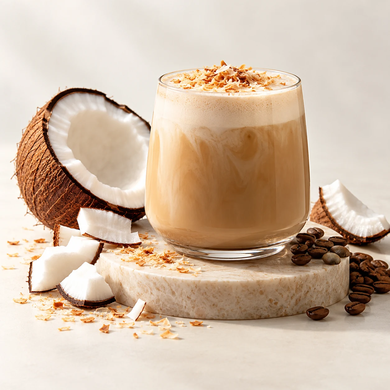Coconut Latte caffeine pouch flavor-development reference