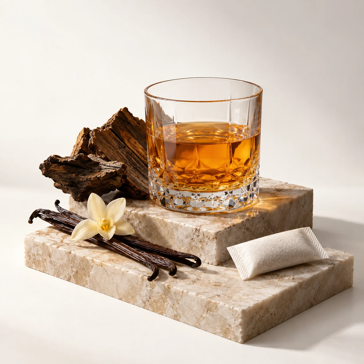 Whisky-style Aroma caffeine pouch flavor-development reference