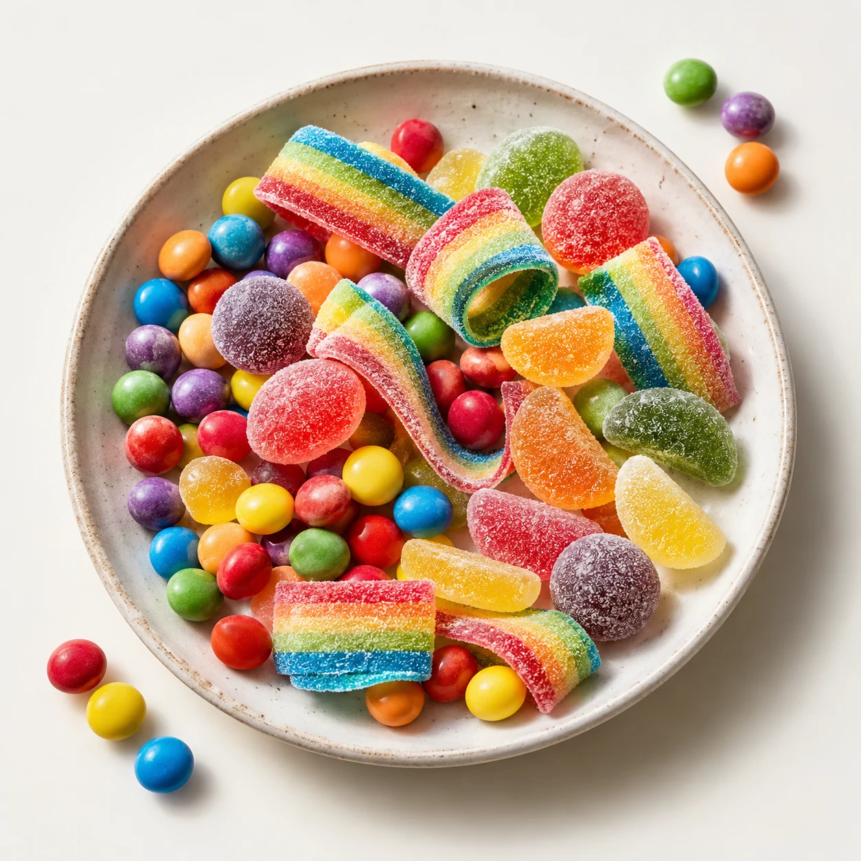 Rainbow Candy caffeine pouch flavor-development reference