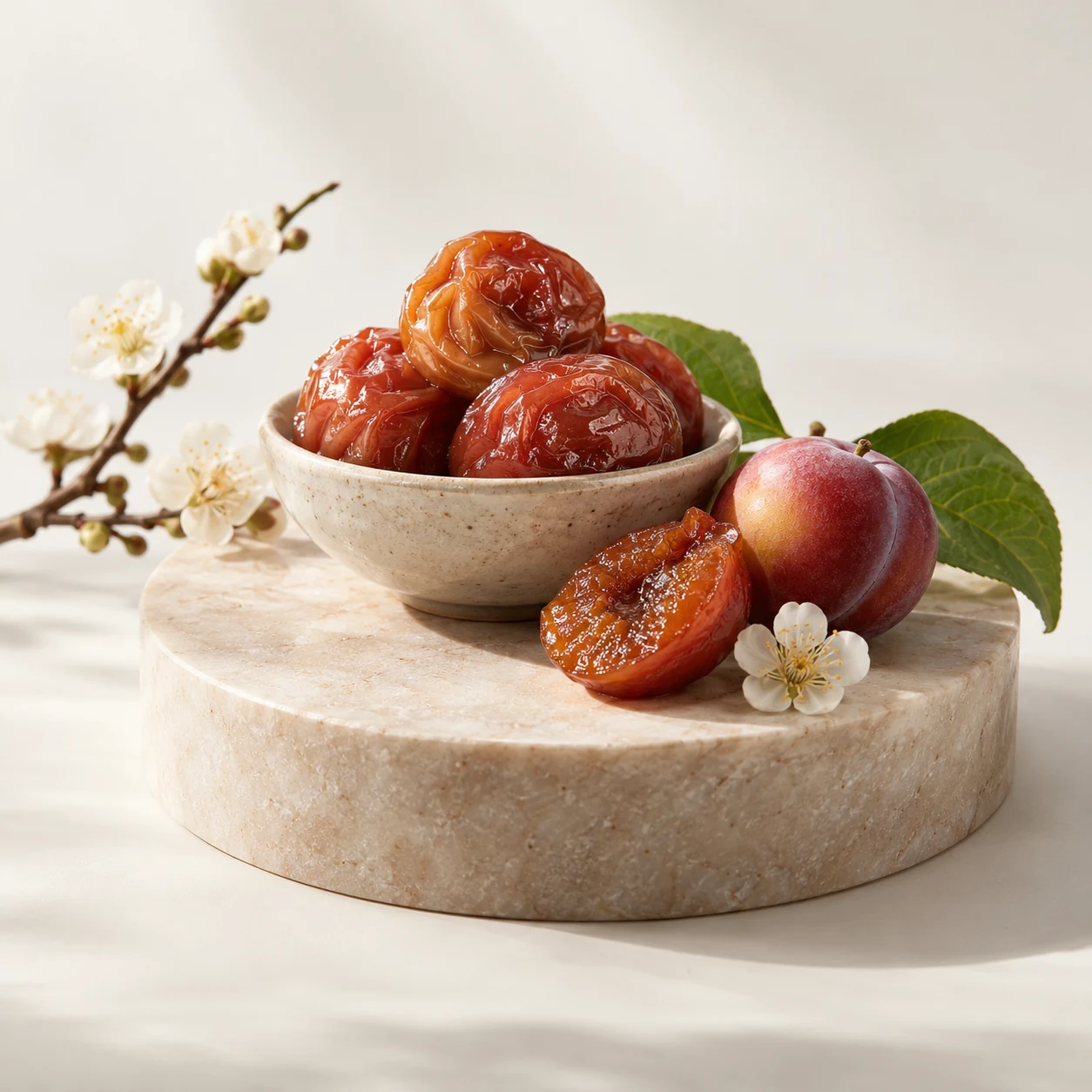 Preserved Plum caffeine pouch flavor-development reference