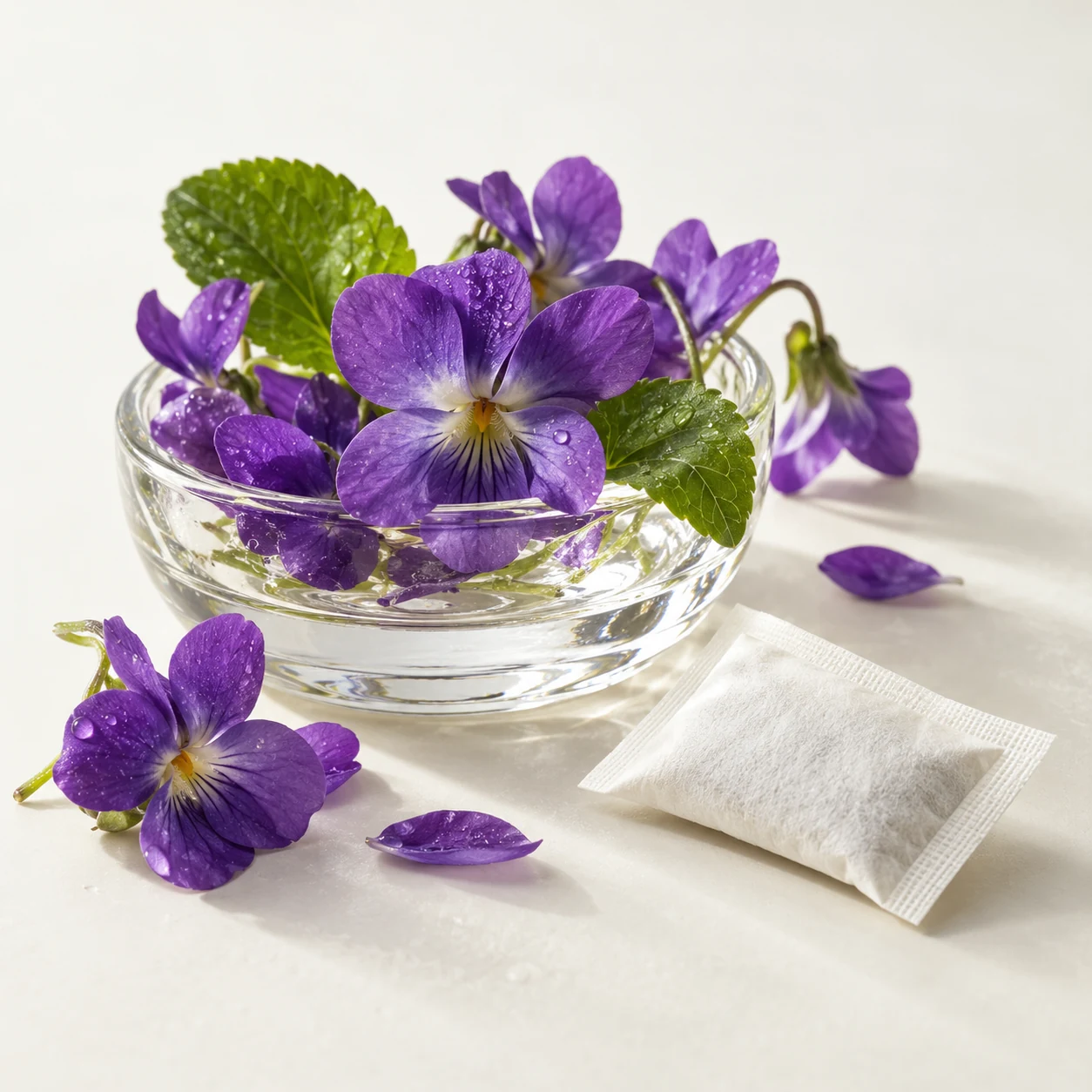 Violet caffeine pouch flavor-development reference