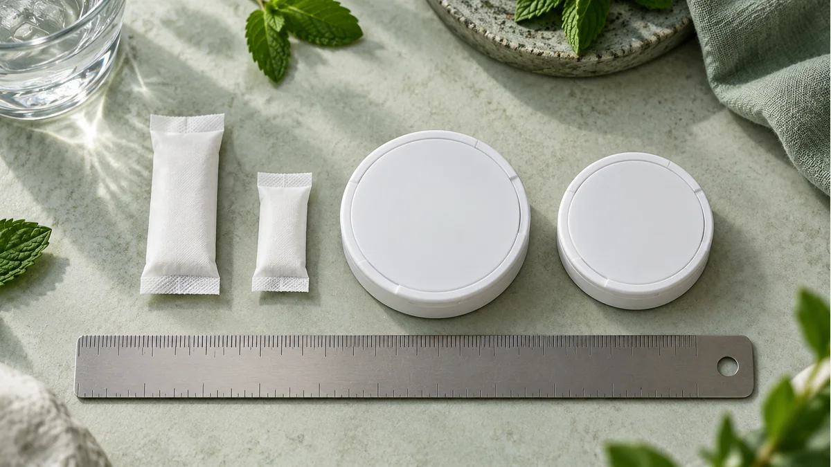 How fast do caffeine pouches work, and how long do they last? — product development illustration